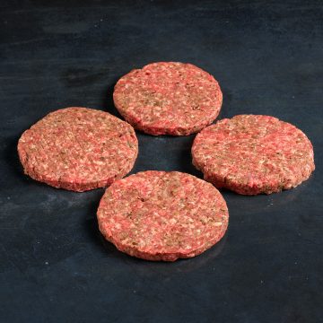 Beef Bean & Lentil Burgers
