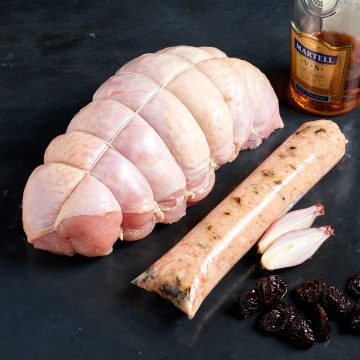 Premium Pork Prune Cognac Sausage Meat
